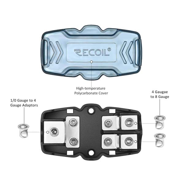 Дистрибьюторы, колбы, держатели предохранителя Recoil ZMFH12 