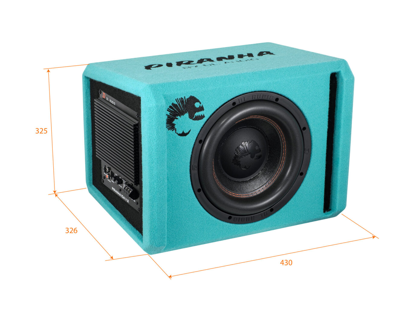 Cабвуферы корпусные активные DL Audio Piranha 10A V3 Marine 