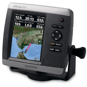 Морские GPS навигаторы и картплоттеры Garmin GPSMAP 521 