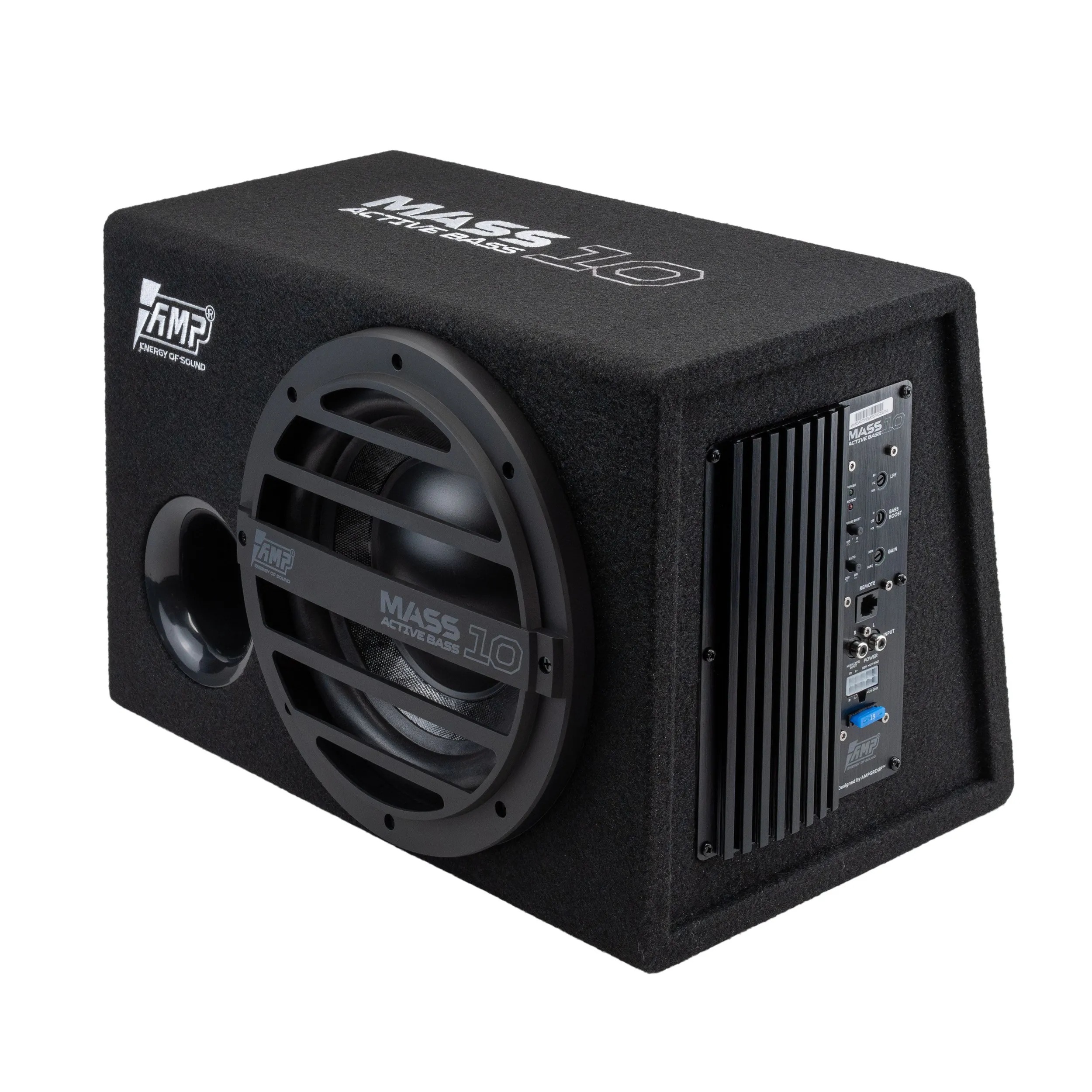 Cабвуферы корпусные активные AMP MASS ACTIVE BASS 10 