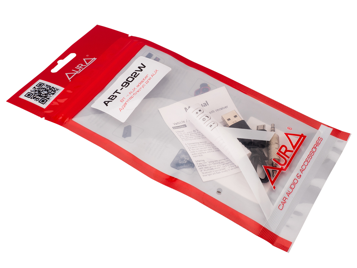 1-DIN USB/SD-ресиверы (без CD) AurA ABT-902W 