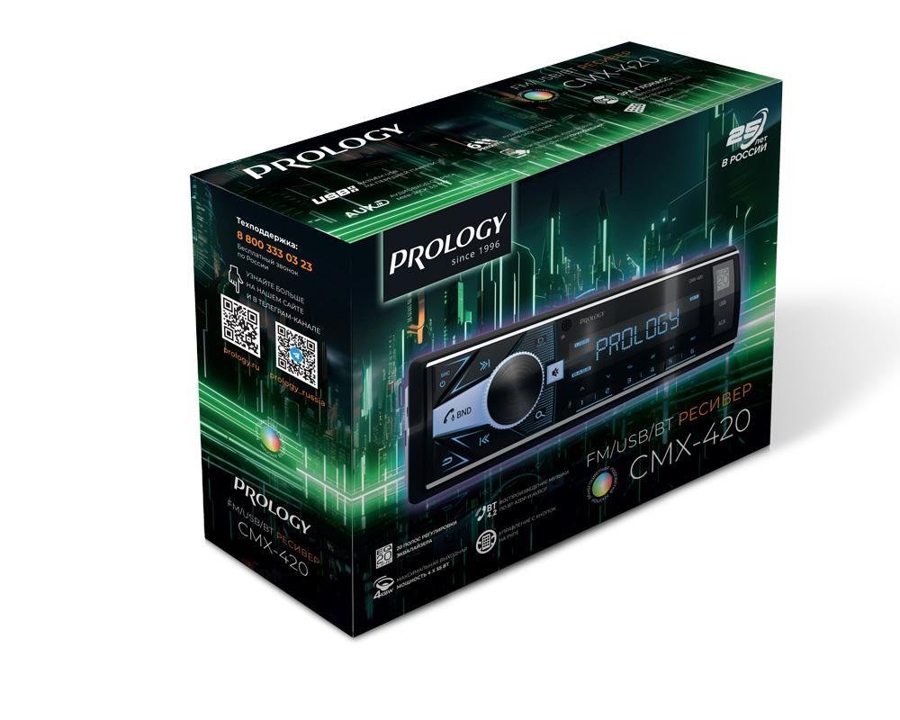 1-DIN USB/SD-ресиверы (без CD) Prology CMX-420 