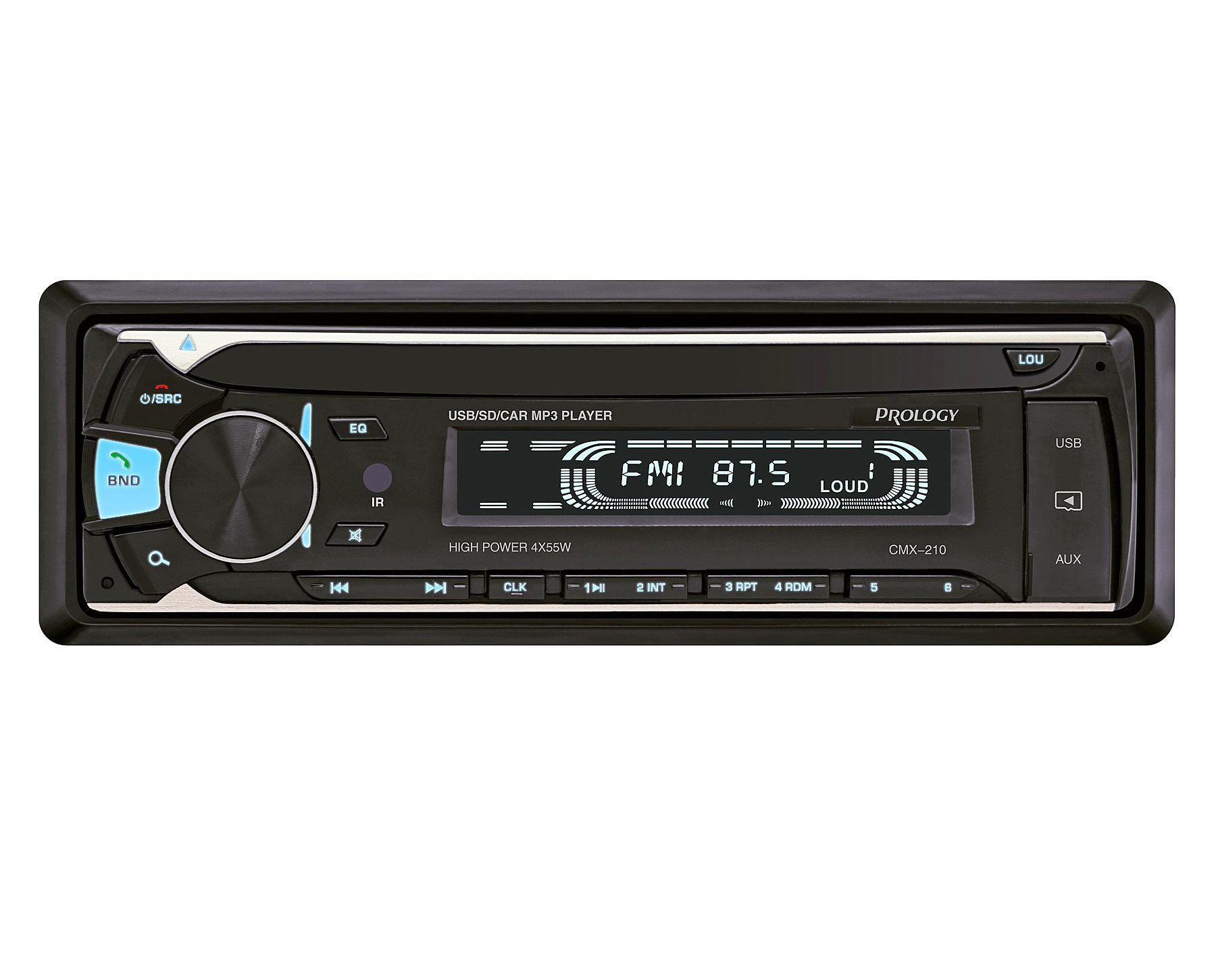 1-DIN USB/SD-ресиверы (без CD) Prology CMX-210 