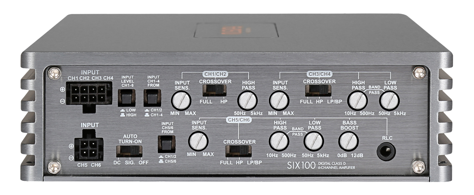 Пяти и более канальные усилители MUSWAY SIX.100 
