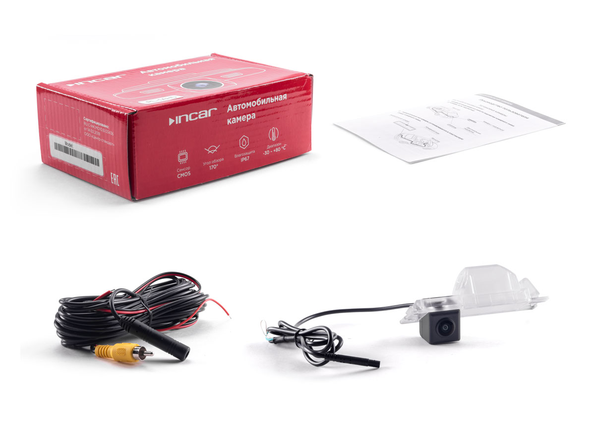 Штатные видеокамеры заднего вида для иномарок Camera Opel Incar VDC-024AHD 