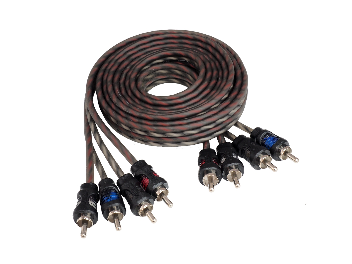 Кабели межблочные (RCA), AUX, HDMI, RCA разъёмы AurA RCA-0420 