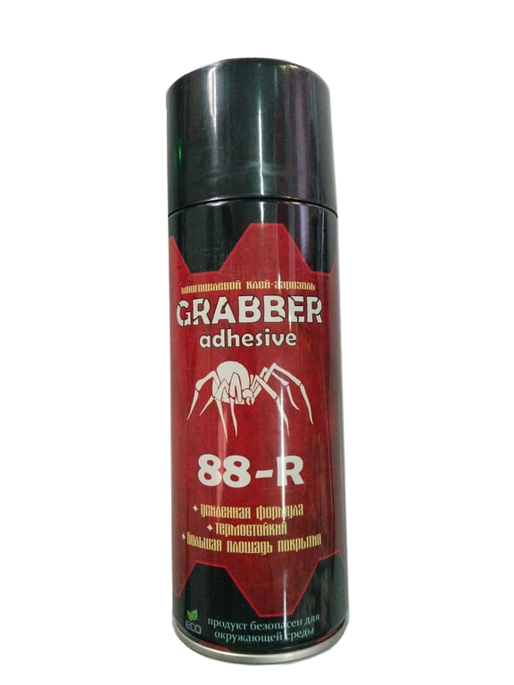 Карпет, винил, радиоткань, клей Iguana Grabber 88-R 
