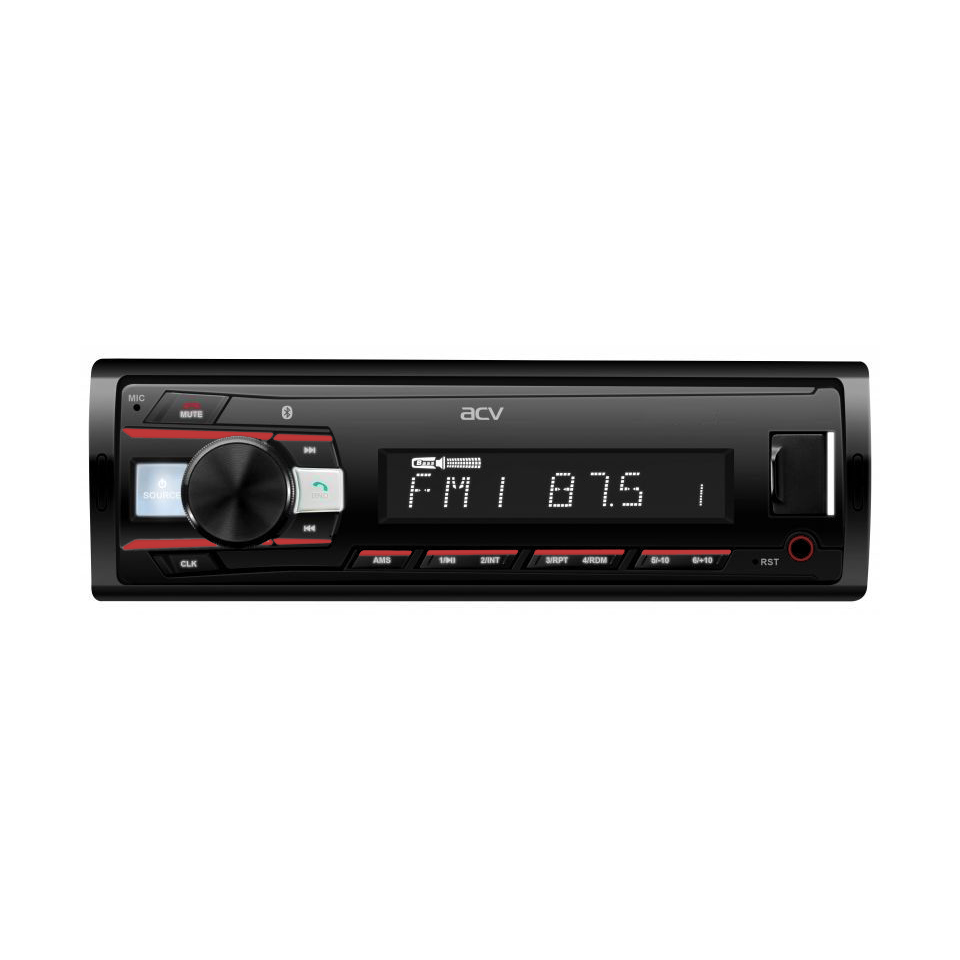 1-DIN USB/SD-ресиверы (без CD) ACV AVS-918BR 