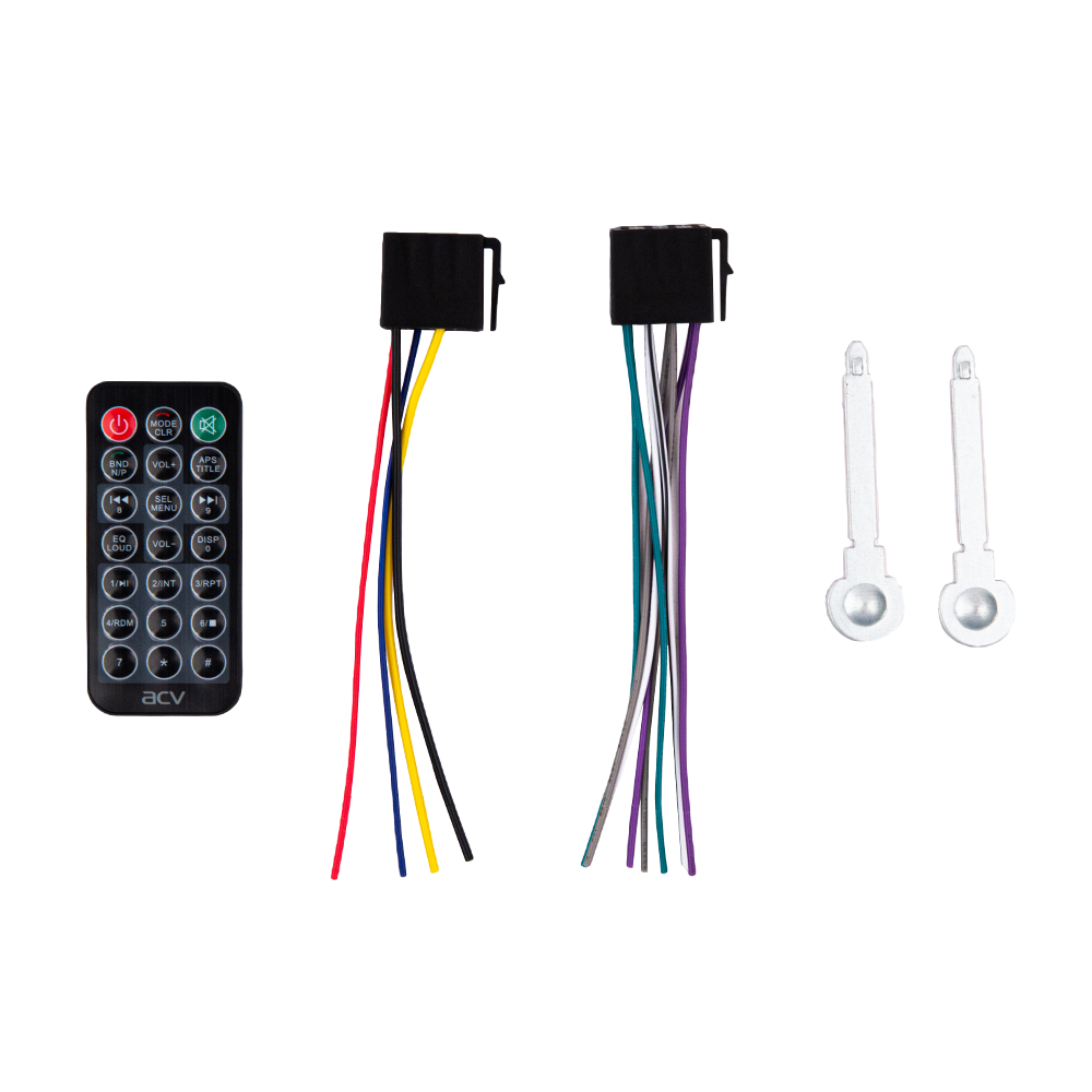 1-DIN USB/SD-ресиверы (без CD) ACV AVS-601UBM 