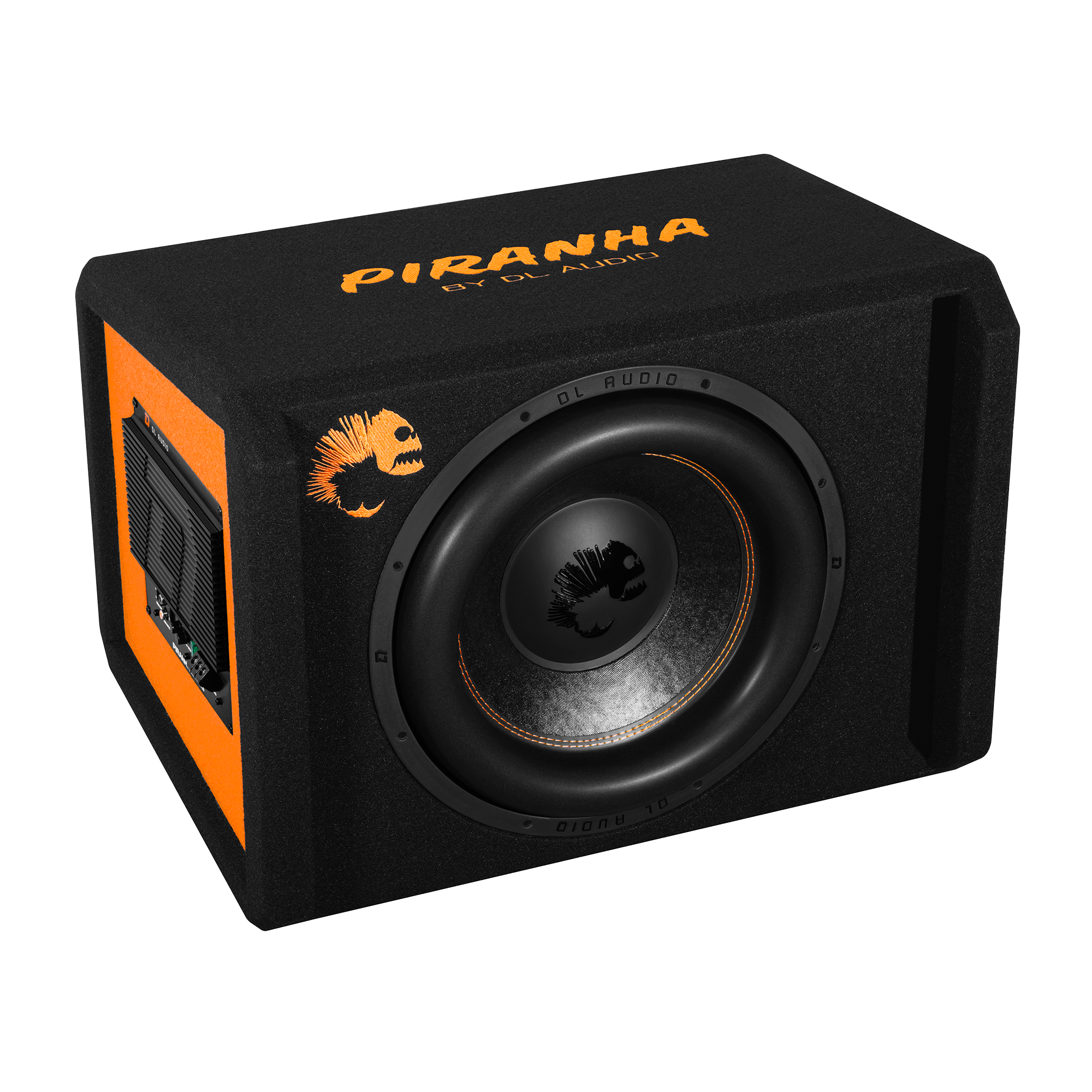 Cабвуферы корпусные активные DL Audio Piranha 15A V3 Black 