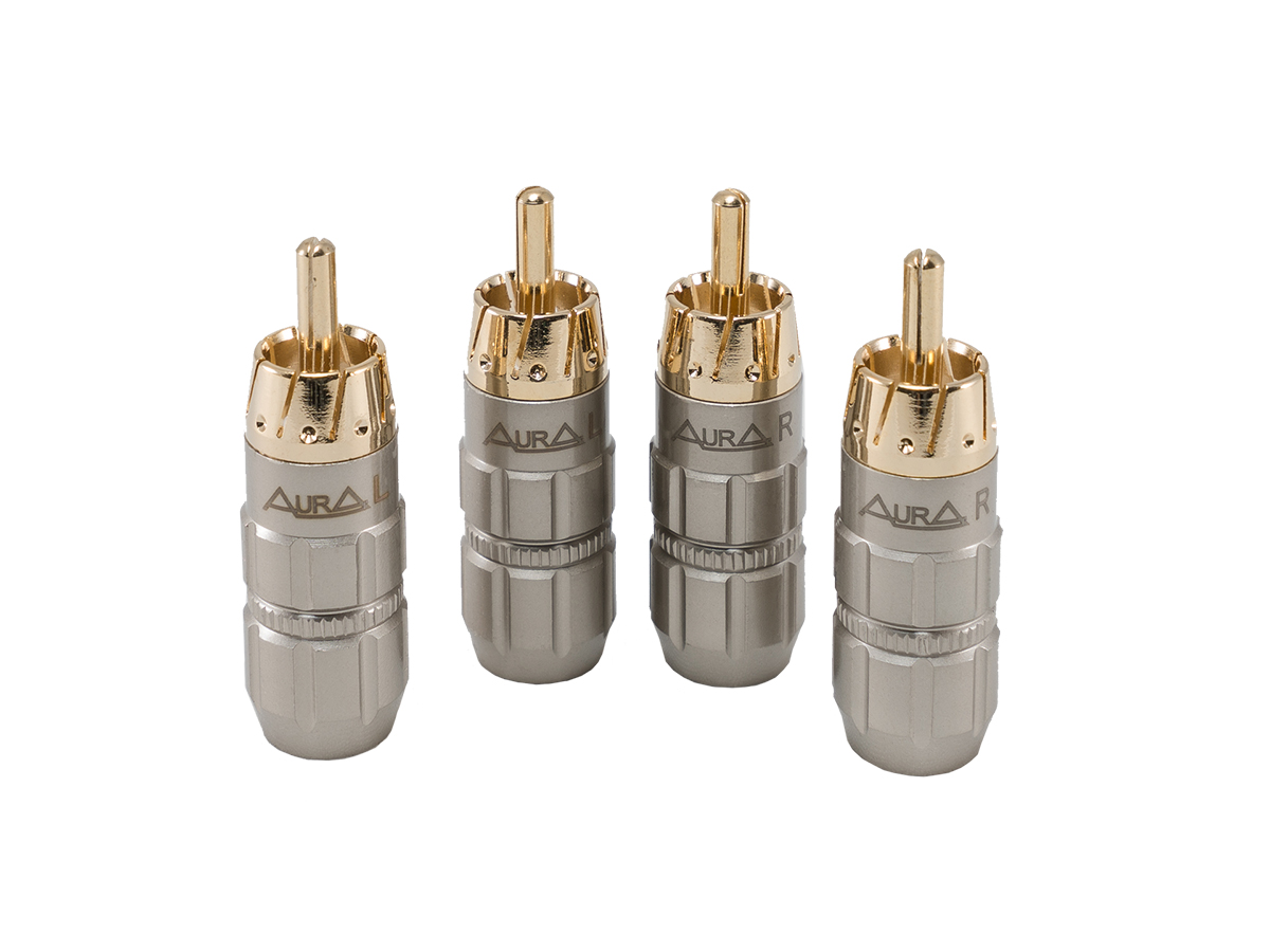 Кабели межблочные (RCA), AUX, HDMI, RCA разъёмы AurA RCA-P619 