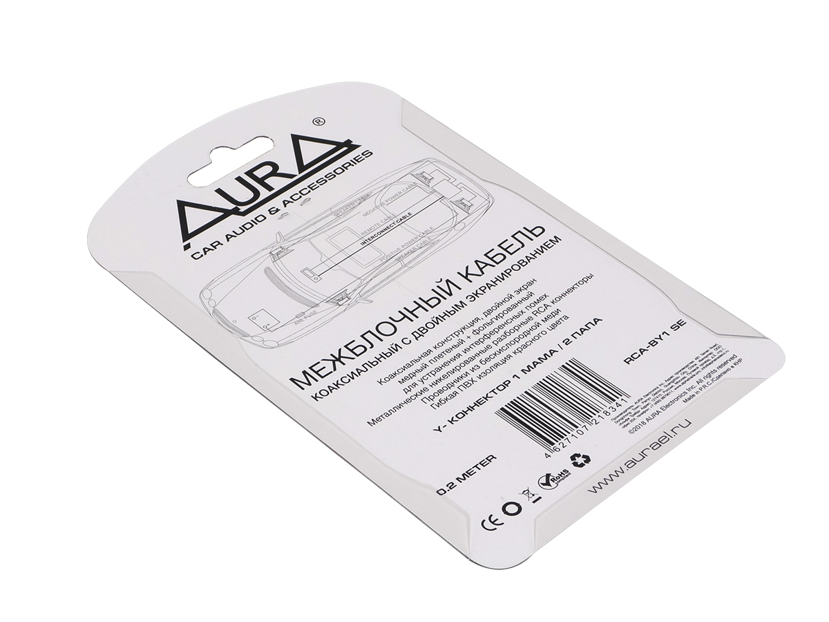 Кабели межблочные (RCA), AUX, HDMI, RCA разъёмы AurA RCA-BY1 SE 
