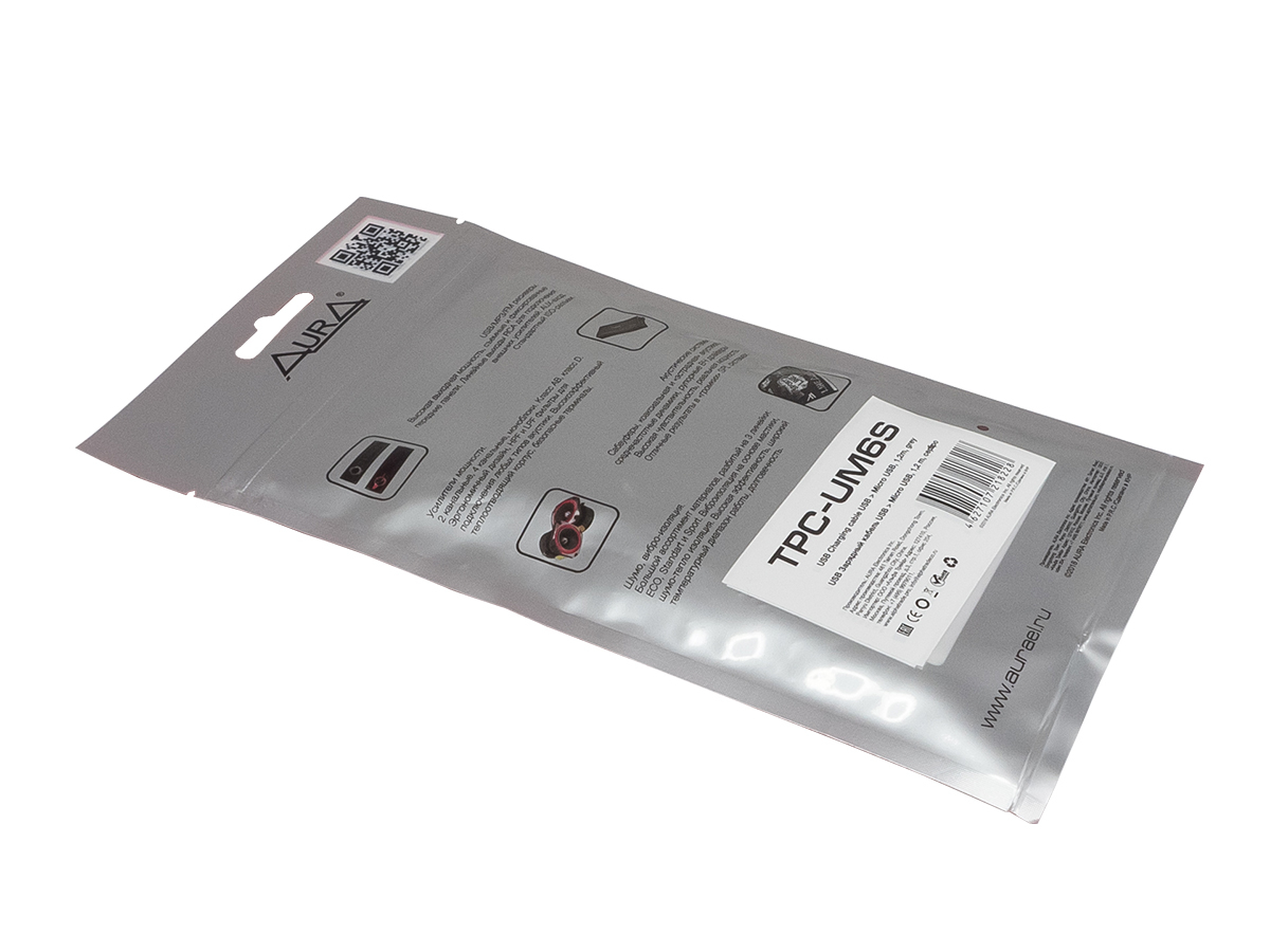 Зарядные устройства для смартфонов, Кабели AurA TPC-UM6S 