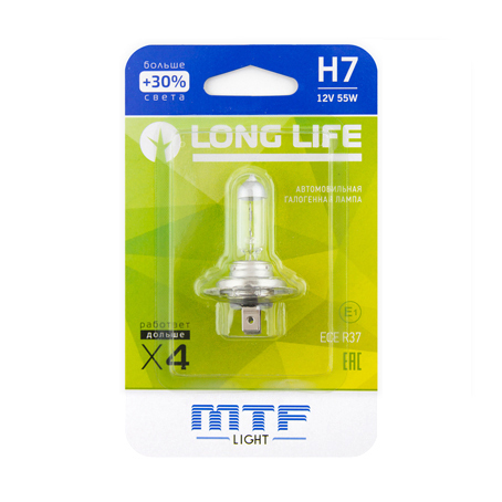 MTF LONG LIFEx4 БЛИСТЕР H7