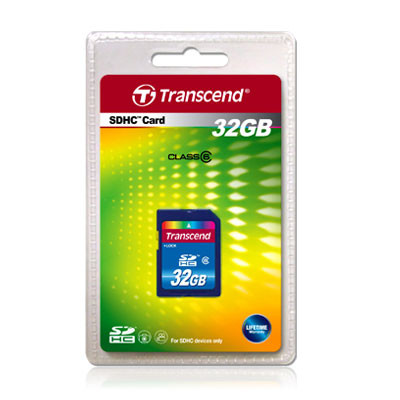 Карты памяти SD Transcend SD 32Gb TS32GSDHC6