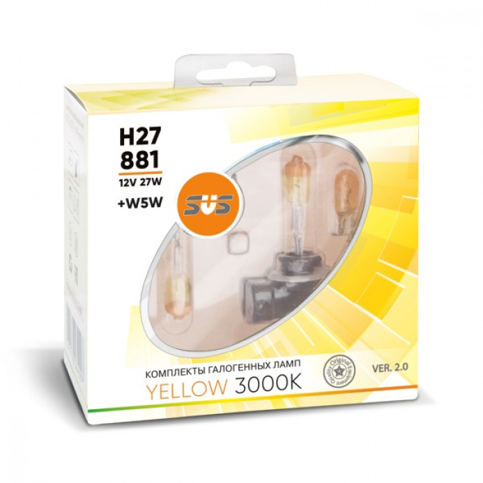SVS H27/881 0200101000 YELLOW 3000K