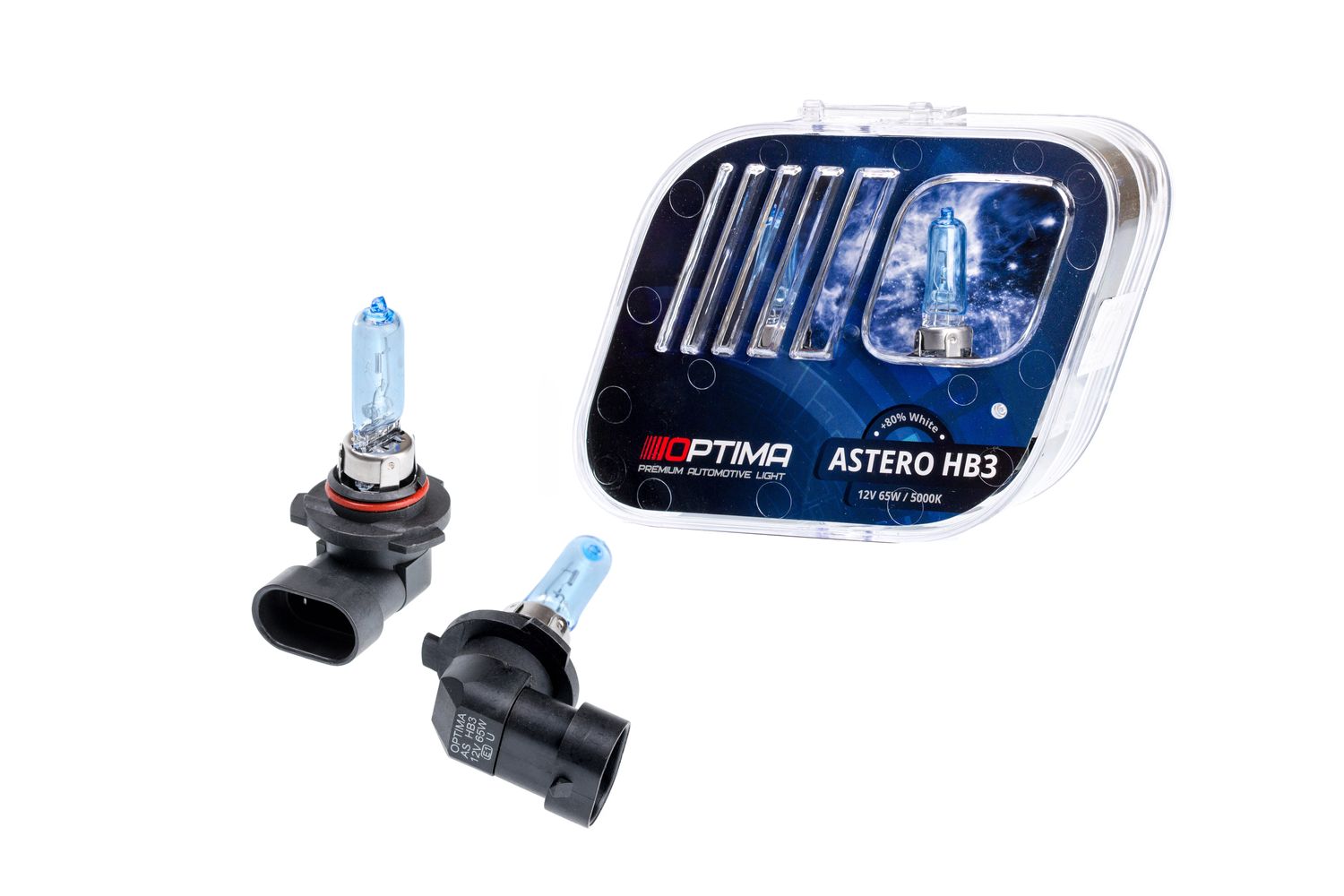 OPTIMA Astero HB3 +80% 12v 65w