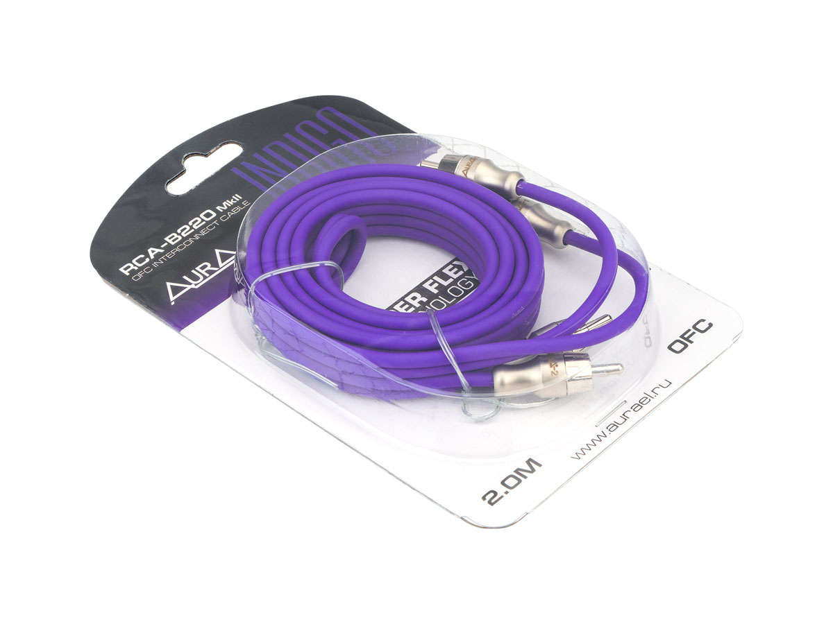 Кабели межблочные (RCA), AUX, HDMI, RCA разъёмы AurA RCA-B220 MkII 