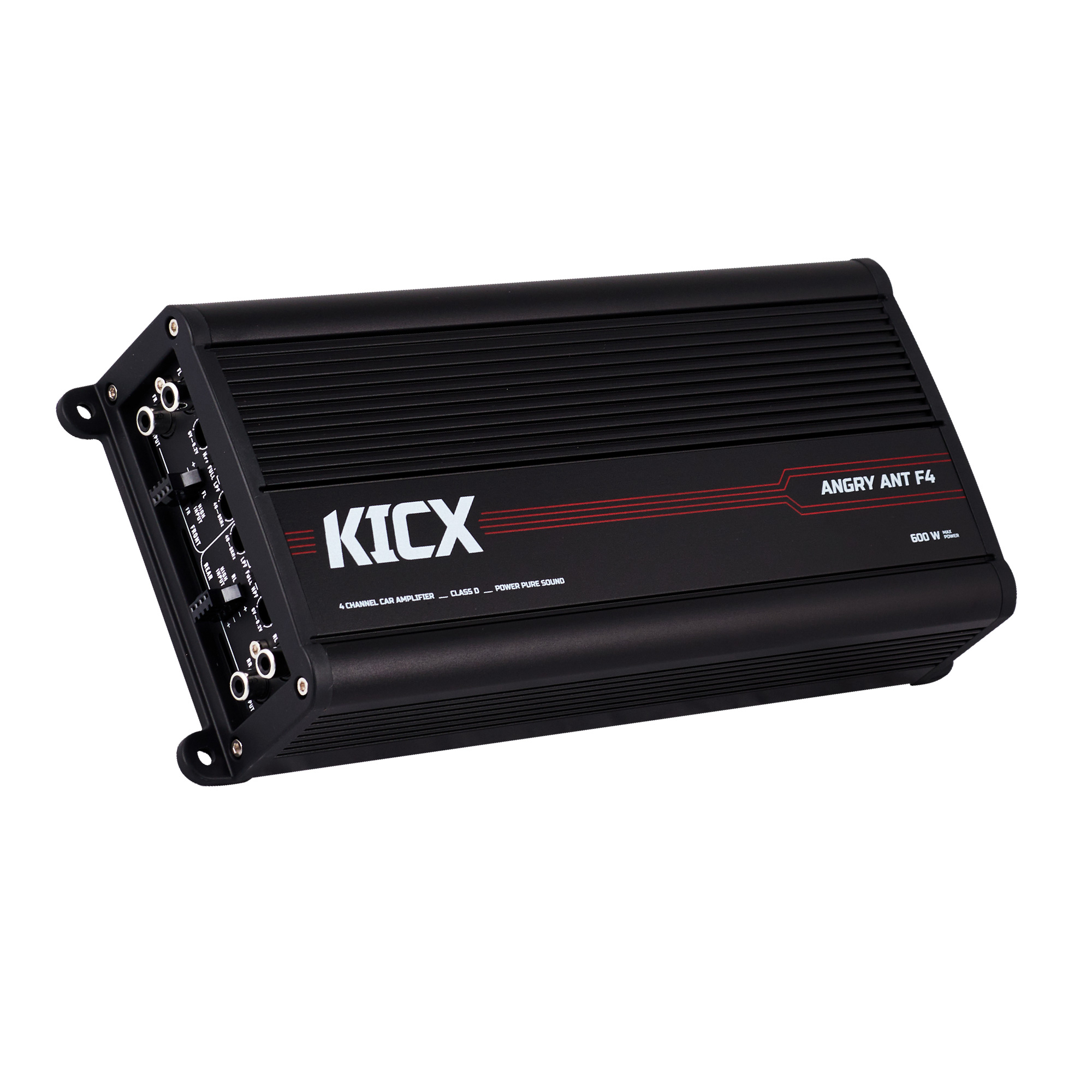 Четырёхканальные усилители KICX Angry Ant F4 