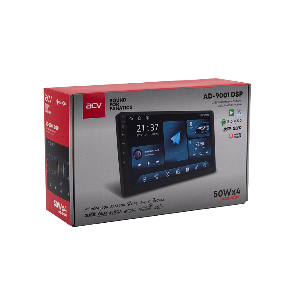 Планшеты 9"/10"/12" ACV AD-9001 DSP 