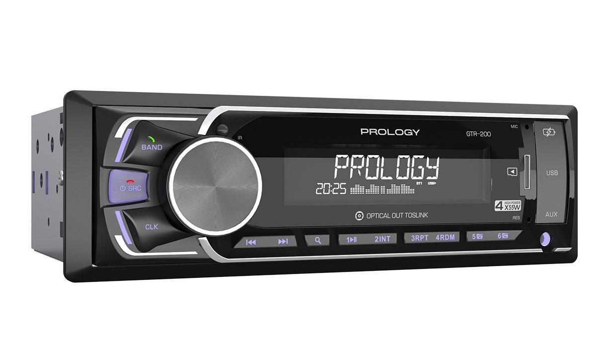 1-DIN USB/SD-ресиверы (без CD) Prology GTR-200 
