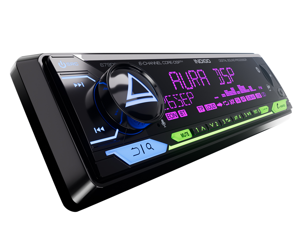 1-DIN USB/SD-ресиверы (без CD) AurA INDIGO-679DSP MkII 