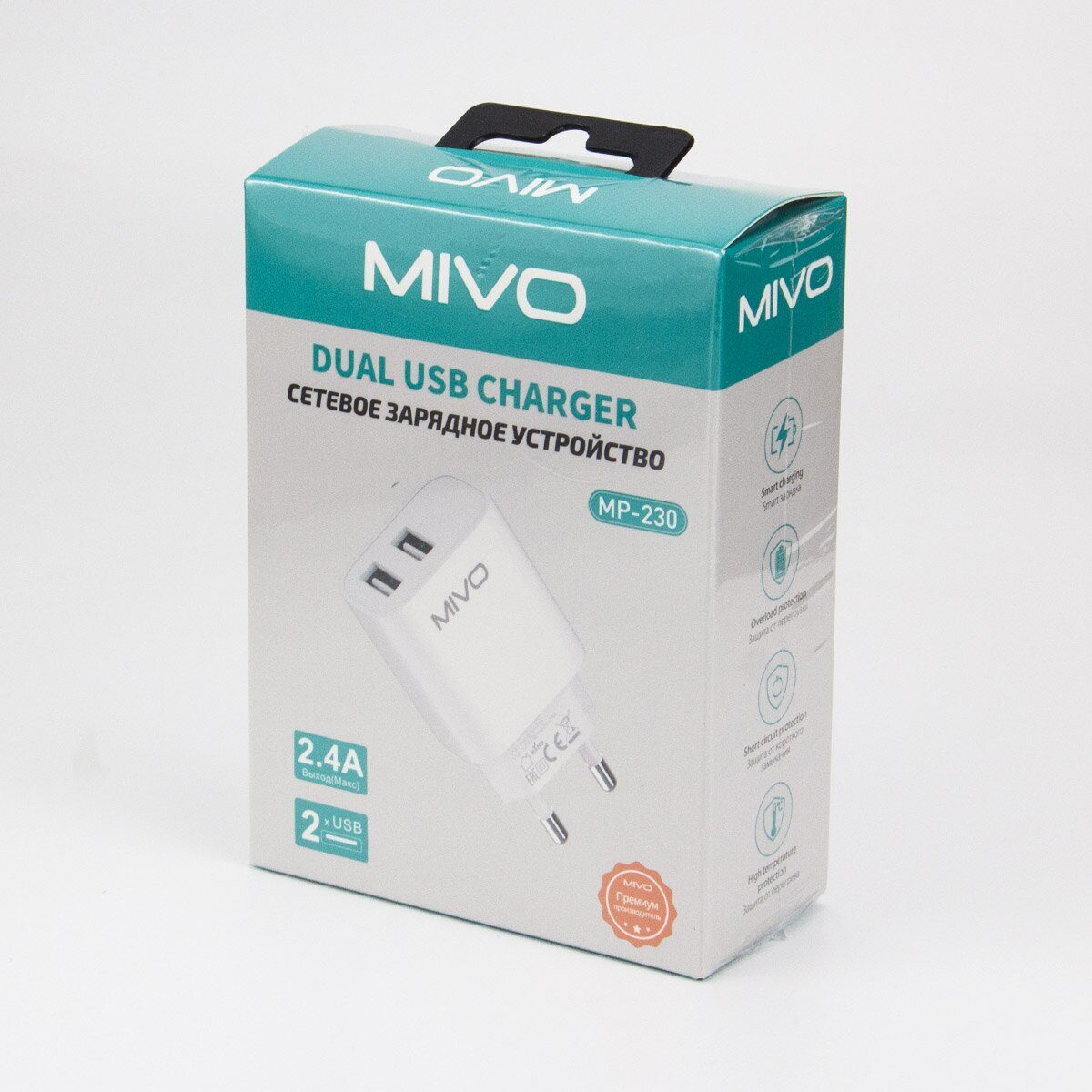 Зарядные устройства для смартфонов, Кабели Mivo MP-230 