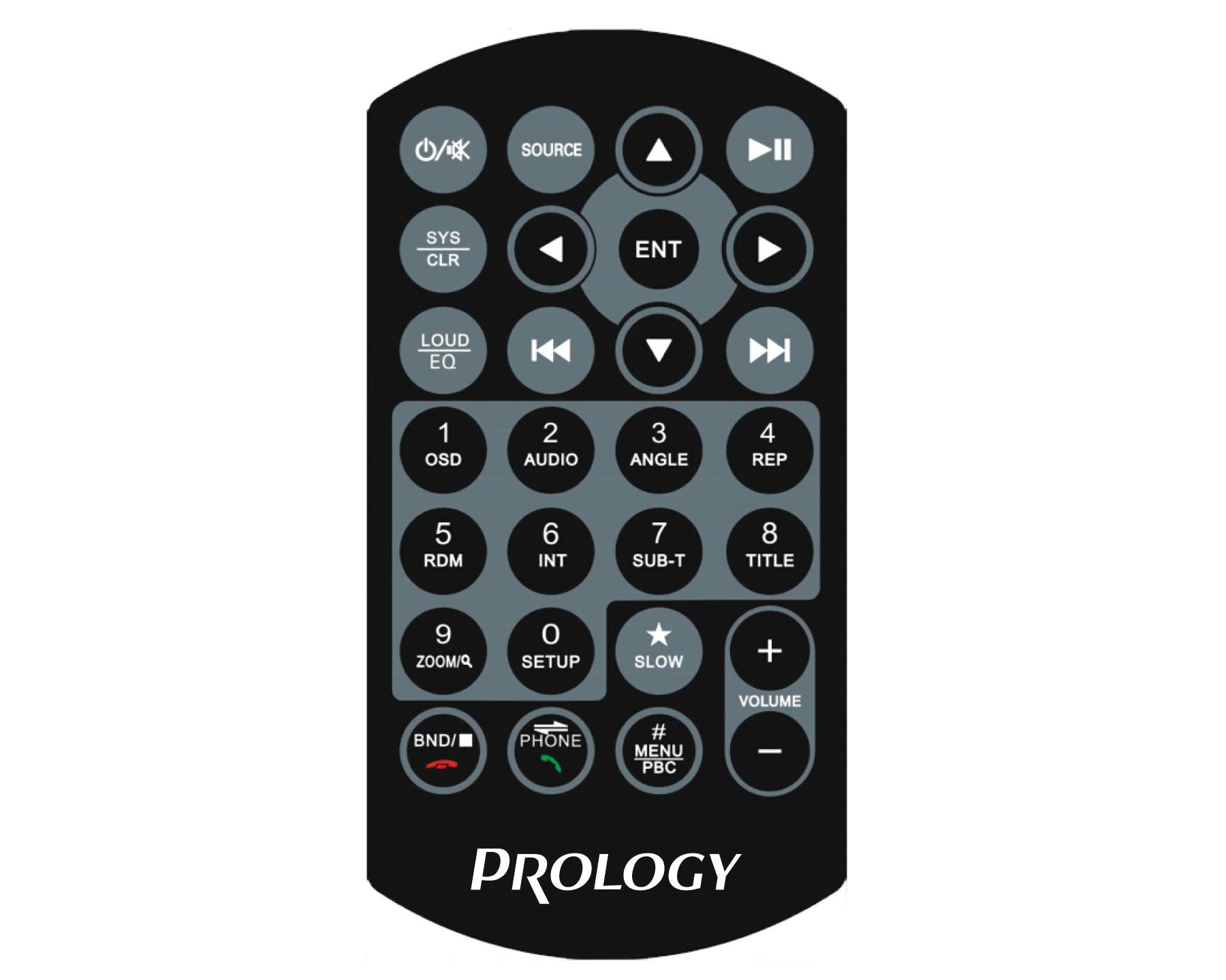 2-DIN Медиа-ресиверы со встроенным ЖК-экраном (без DVD) Prology MPV-120 