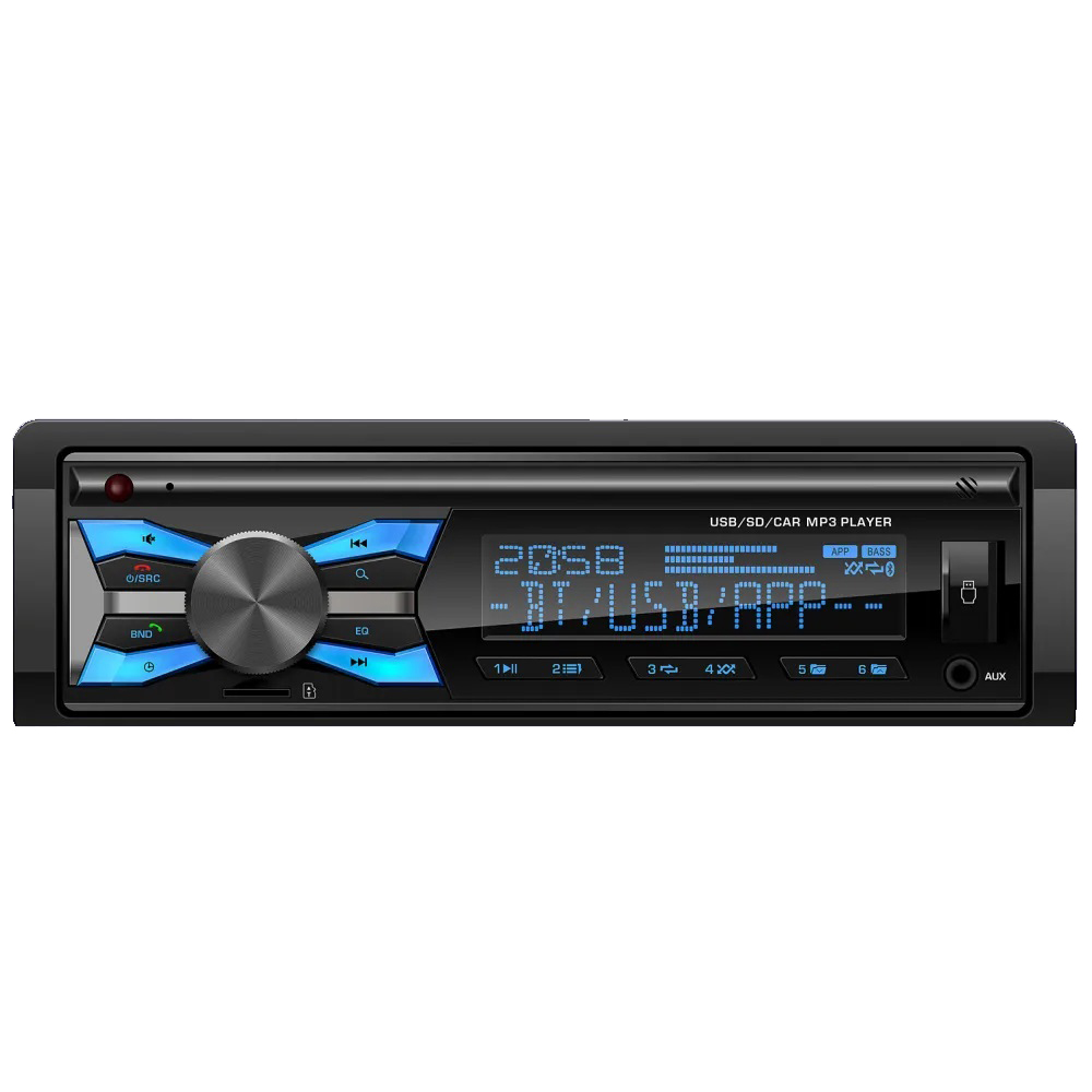 1-DIN USB/SD-ресиверы (без CD) TAKARA TFP-400BTM 