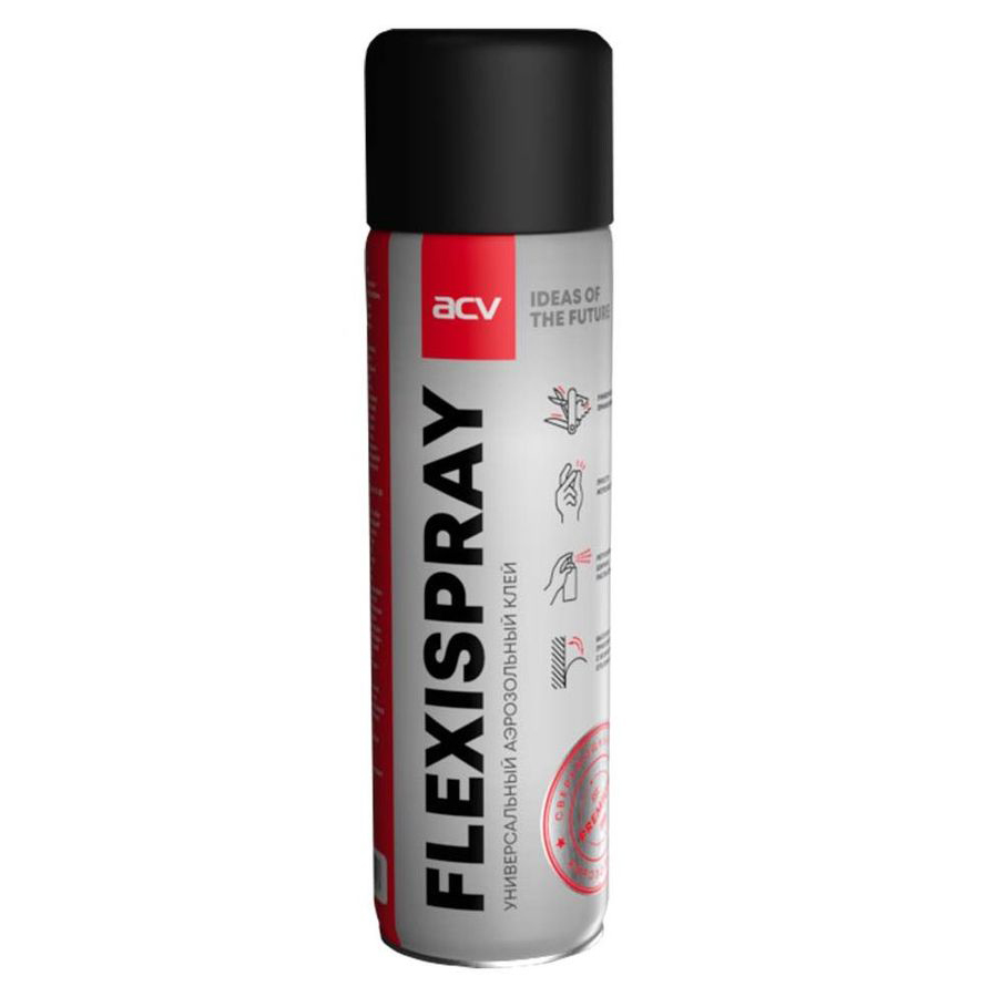 Карпет, винил, радиоткань, клей Клей Flexispray S500 