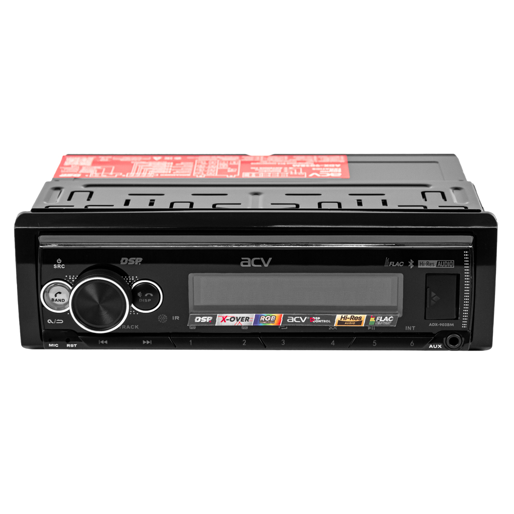 1-DIN USB/SD-ресиверы (без CD) ACV ADX-903BM DSP 