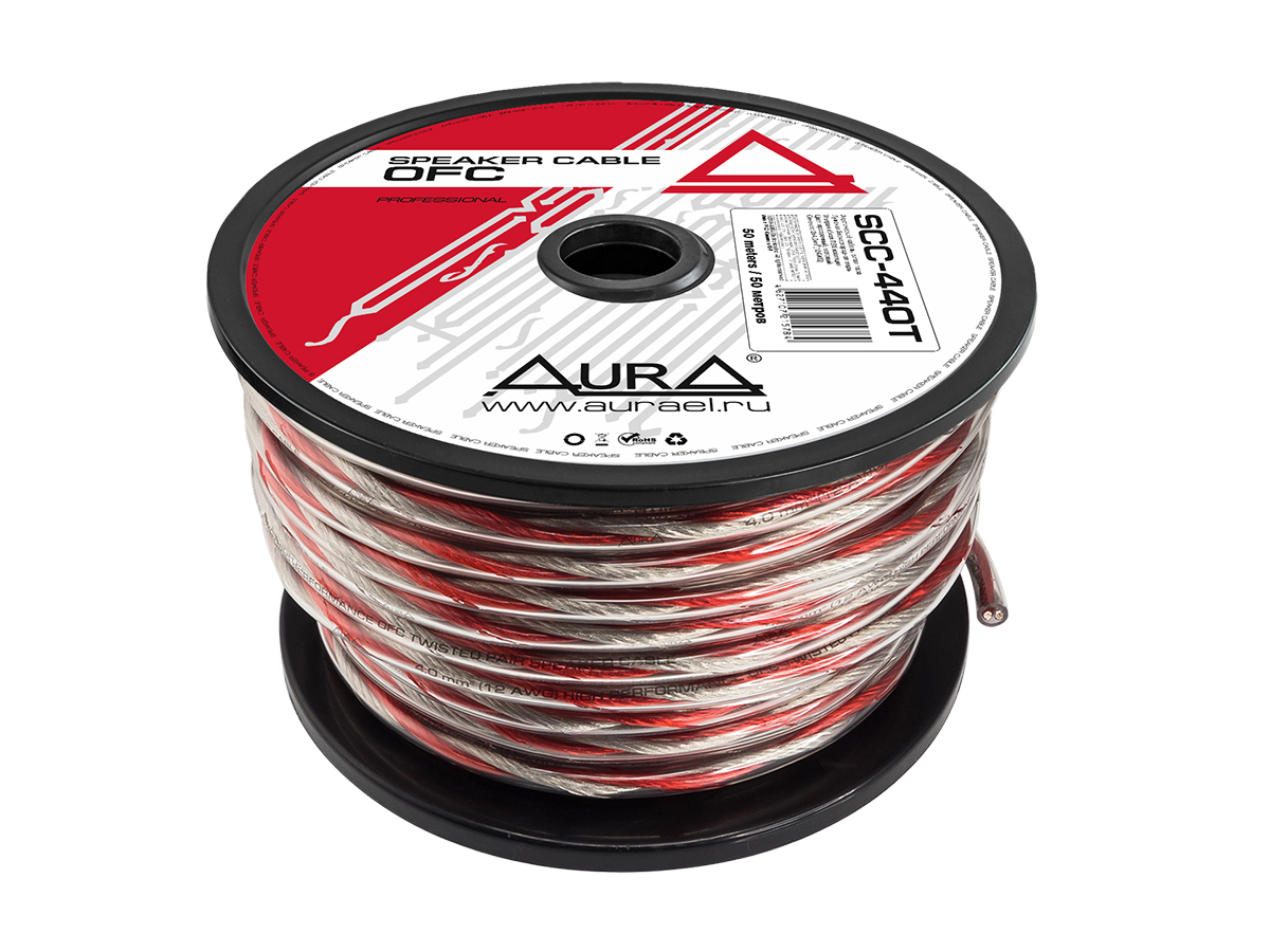Кабели акустические AurA SCC-440T-50 