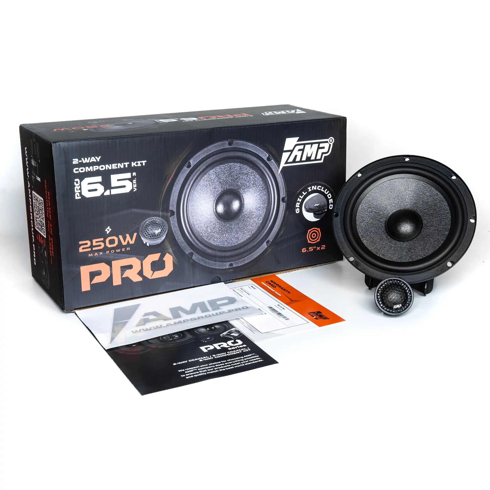 Акустика автомобильная AMP PRO (MD)-6.5 Ver. 3 
