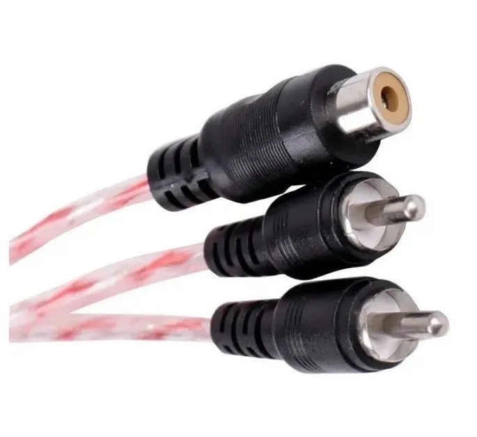 Кабели межблочные (RCA), AUX, HDMI, RCA разъёмы TAKARA TRG -YM (1F2M) 