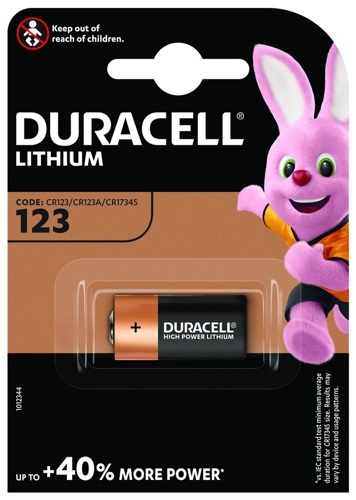 CR123 Duracell CR123