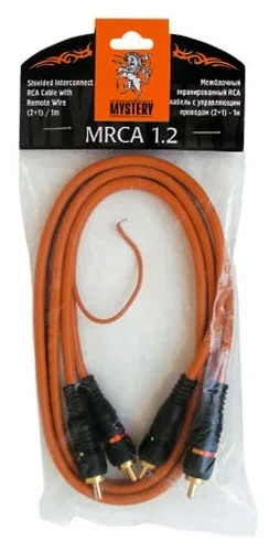 Кабели межблочные (RCA), AUX, HDMI, RCA разъёмы Mystery MRCA 1.2 
