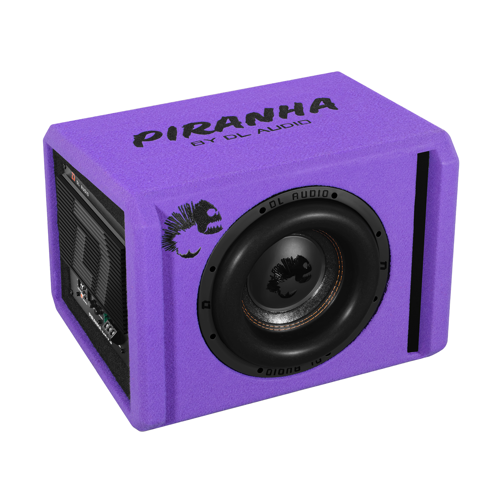 Cабвуферы корпусные активные DL Audio Piranha 10A V3 Purple 