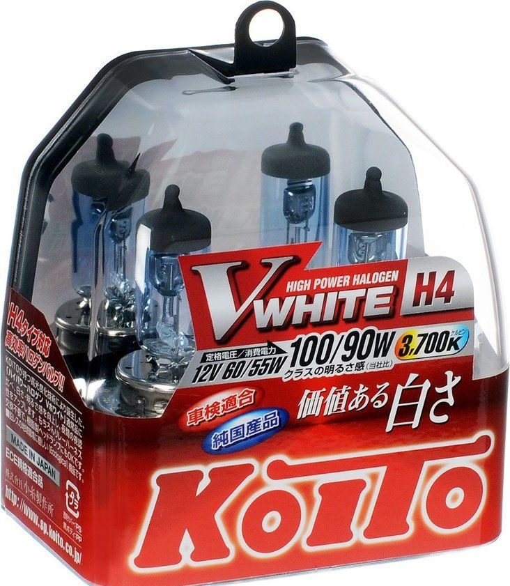 KOITO P0746W H4 V WHITE