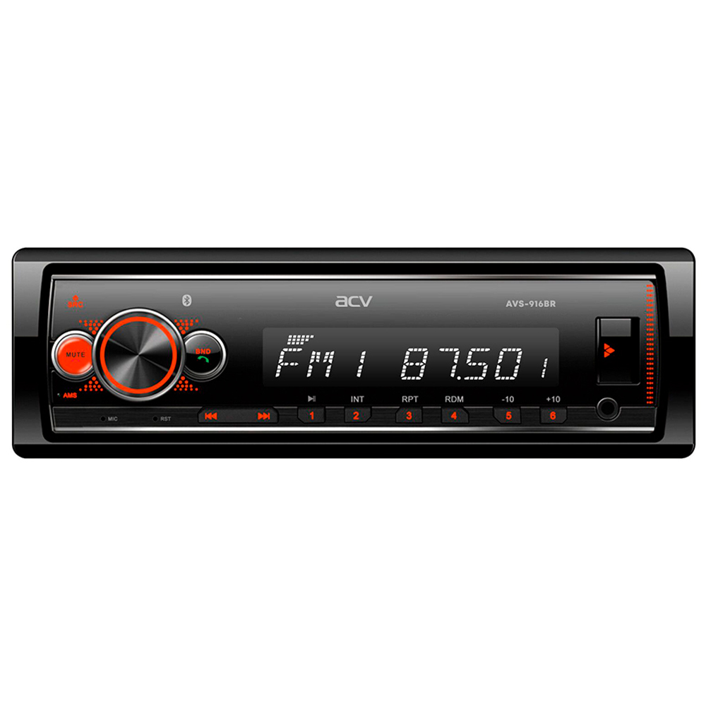 1-DIN USB/SD-ресиверы (без CD) ACV AVS-916BR 