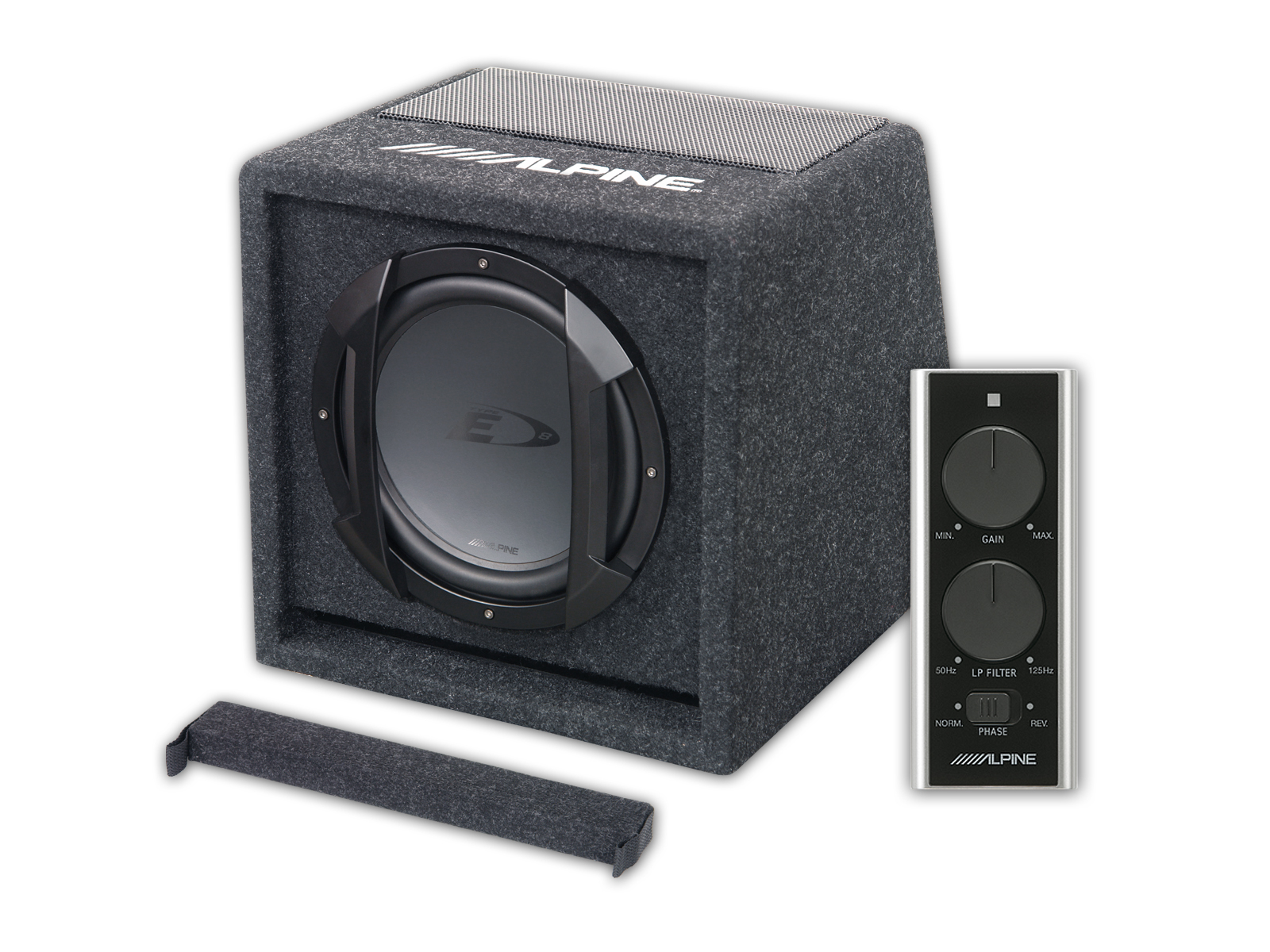 Cабвуферы корпусные активные Alpine SWE-815 