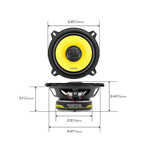 Акустика автомобильная Recoil RLX525 