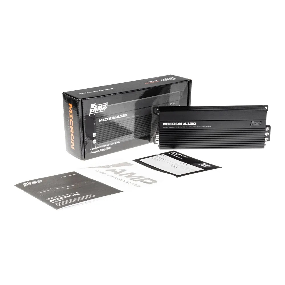 Четырёхканальные усилители AMP MICRON 4.120 