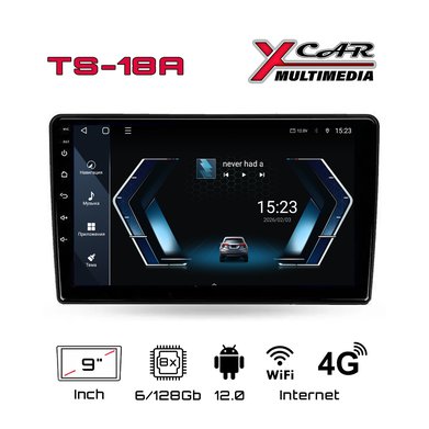 Планшеты 9"/10"/12" XCar TS18A 9" 6-128 
