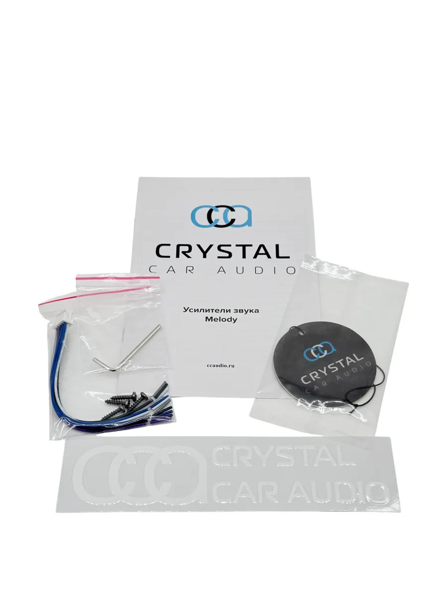 Четырёхканальные усилители Crystal Car Audio MELODY M-100.4 