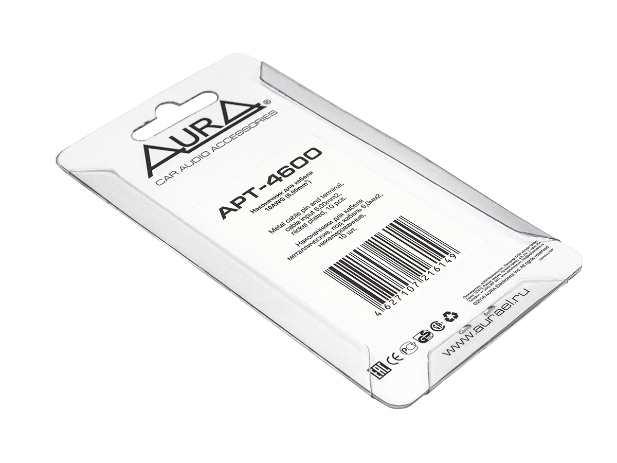 Клеммы акустические, силовые, коннекторы, гильзы AurA APT-4600 
