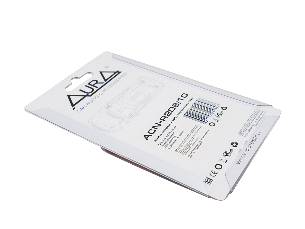 Клеммы акустические, силовые, коннекторы, гильзы AurA ACN-R208/10 