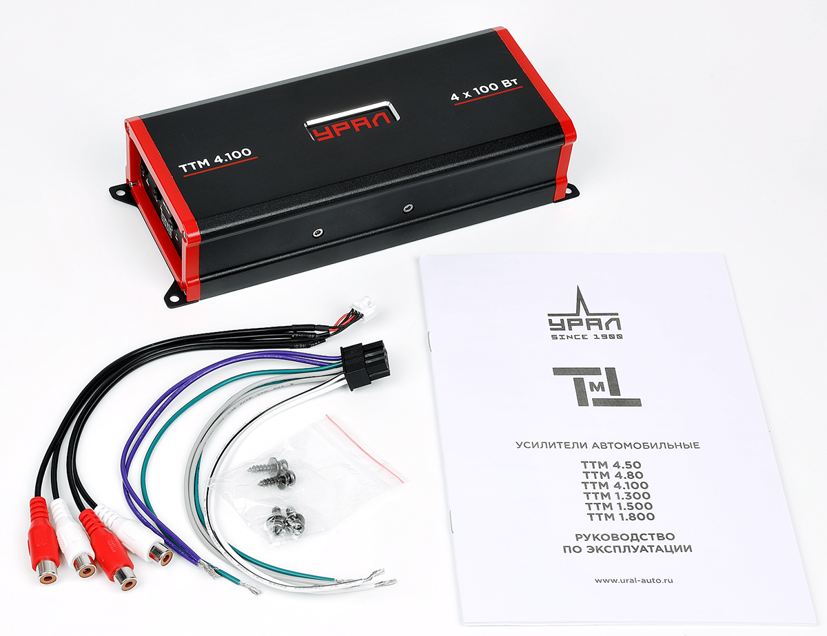 Четырёхканальные усилители Ural УРАЛ ТТМ 4.100 