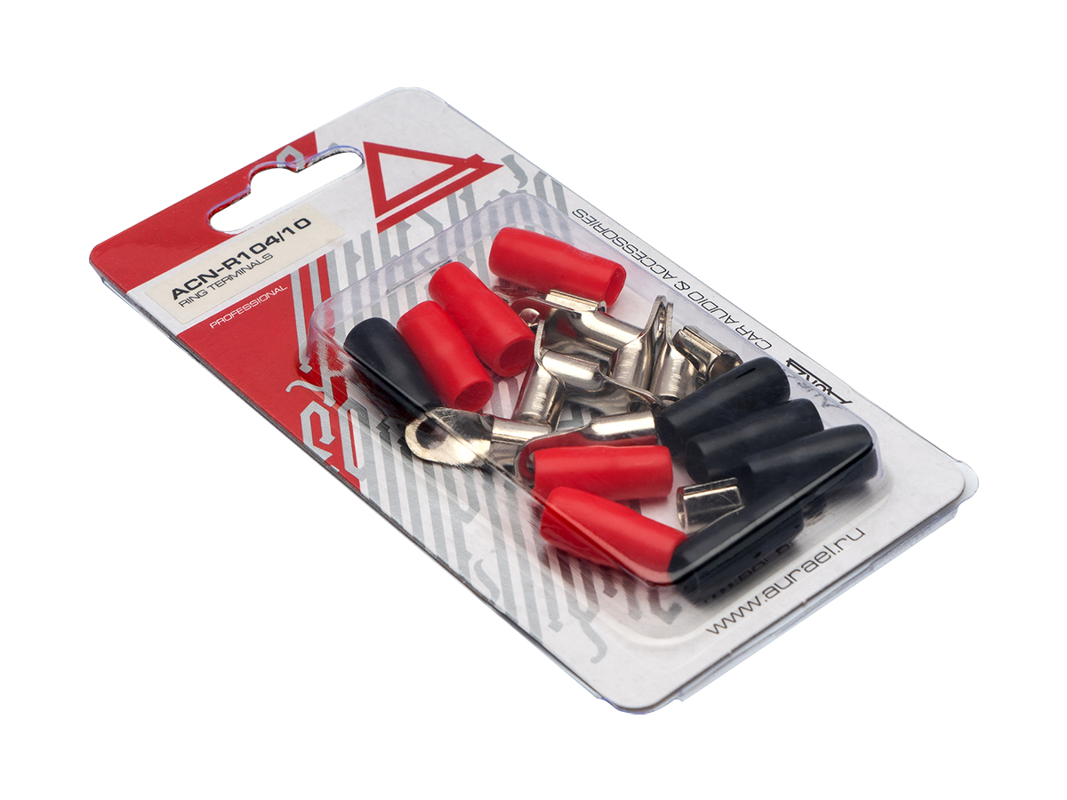 Клеммы акустические, силовые, коннекторы, гильзы AurA ACN-R104/10 