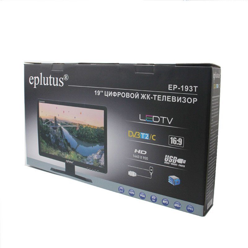 Универсальные телевизоры Eplutus EP-193T Black 