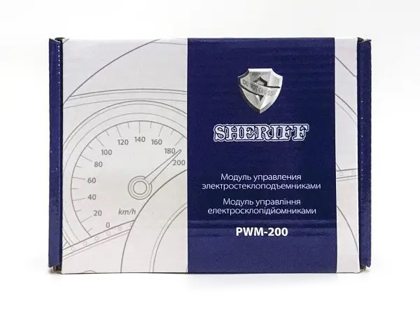 Контроллеры стеклоподъёмников Sheriff PWM 200